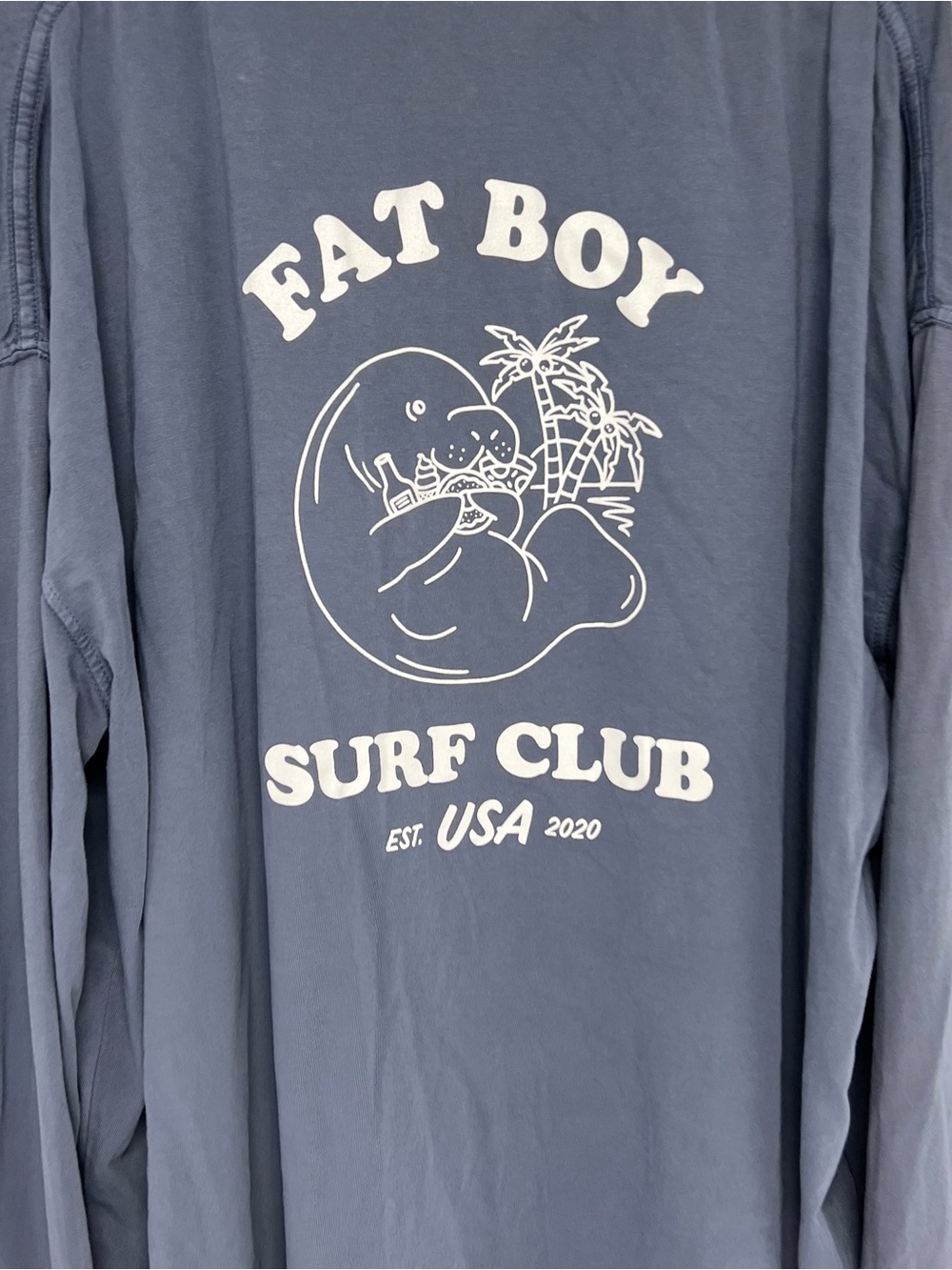 Fat boy surf club men’s 3X top - Picture 5 of 5